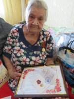 25 февраля вековой юбилей отметила жительница села Солтон Силантьева Анна Ивановна..