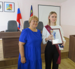 Чествование медалистов.