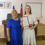 Чествование медалистов.