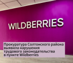 Пресс-релиз "Прокуратура выявила нарушения трудового законодательства в пункте Wildberries"